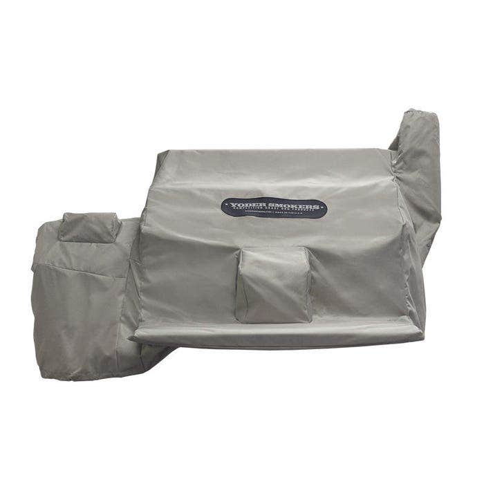 Yoder Smokers YS480 Built-In Pellet Grill Cover Outdoor Grill Covers Left Side Hopper / Stainless Front Shelf 12034367