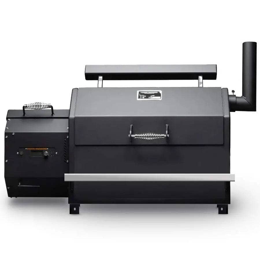 Yoder Smokers YS640s Built-In Pellet Grill with ACS and Valance Outdoor Grills Left Side Hopper 12046665